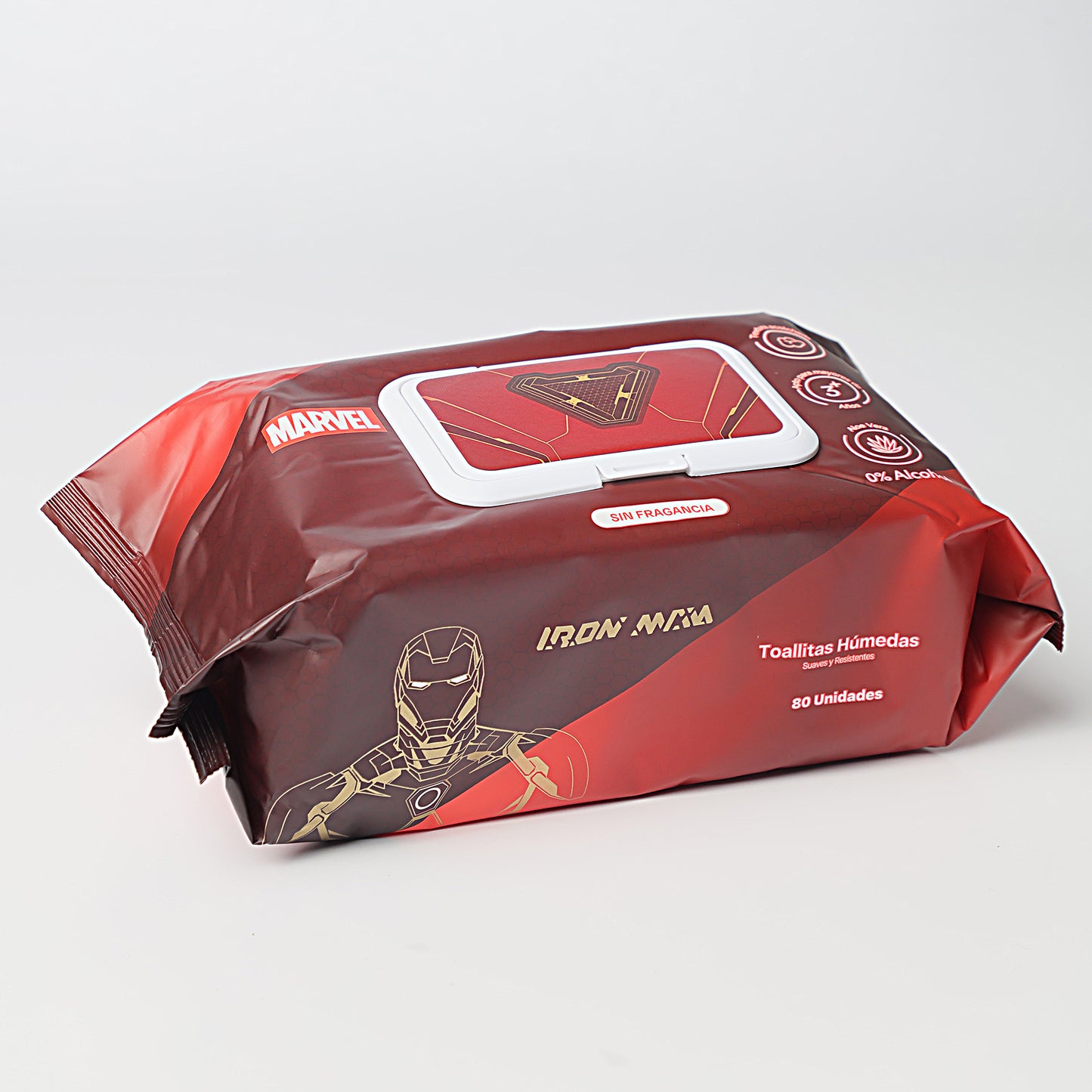 Pack x 6 Pañitos Húmedos Marvel Cosmos Iron Man