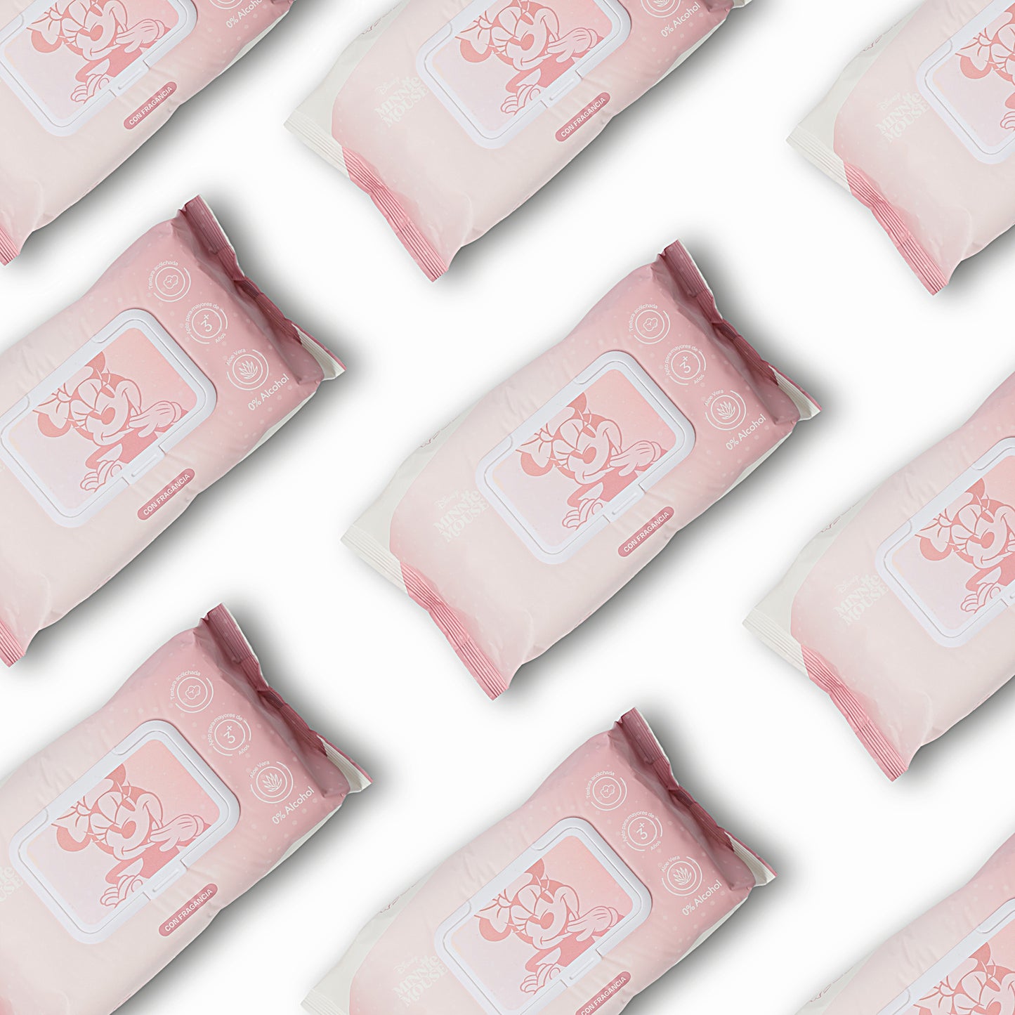 Pack x 24 Pañitos Húmedos Disney Cosmos Minnie Niña