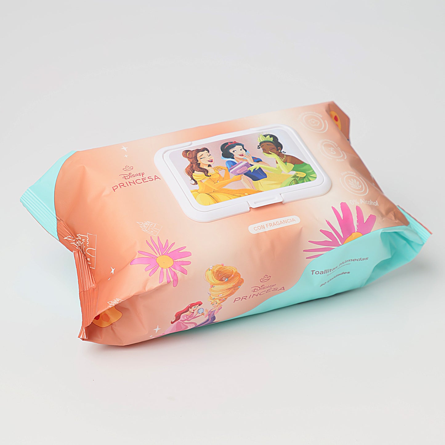 Pack x 24 Pañitos Húmedos Disney Cosmos Princesas Niña