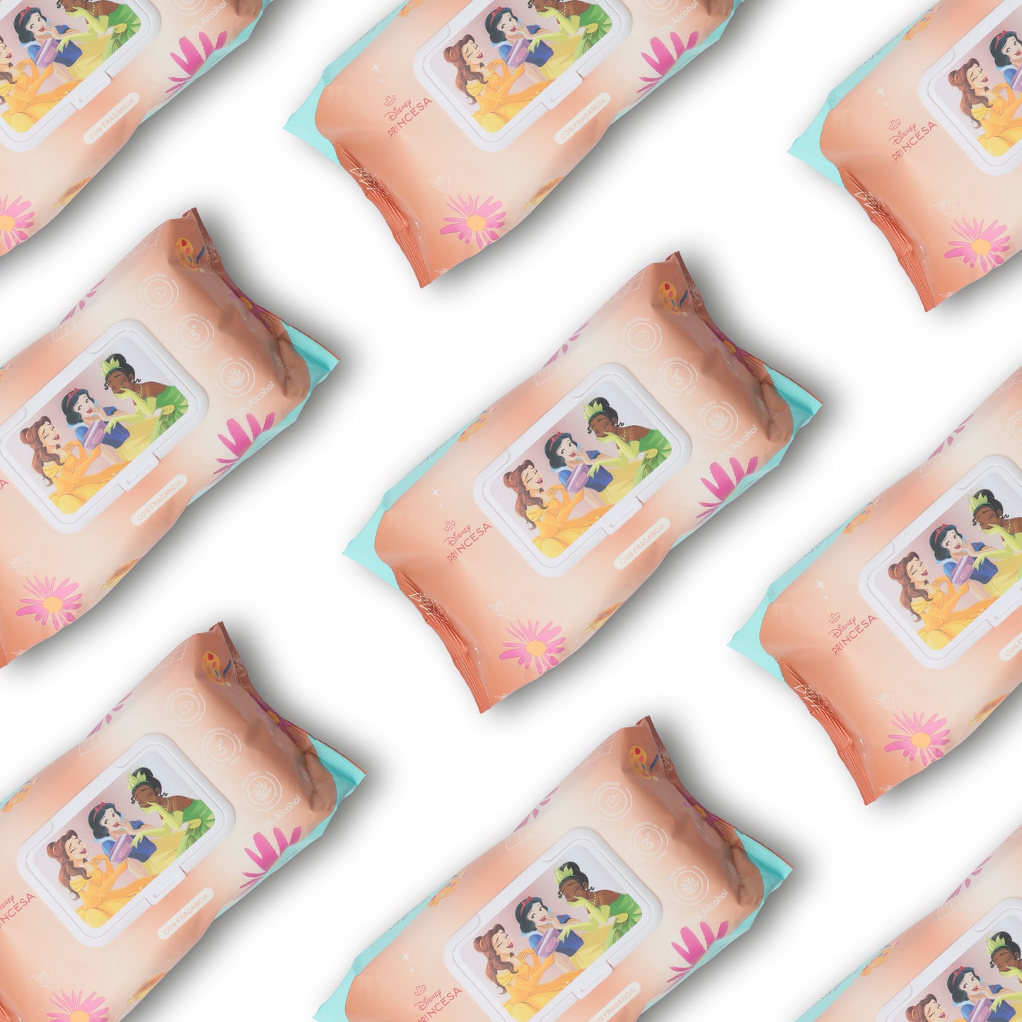 Pack x 24 Pañitos Húmedos Disney Cosmos Princesas Niña