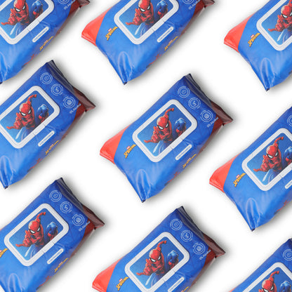 Pack x 6 Pañitos Húmedos Marvel Cosmos Spider-Man